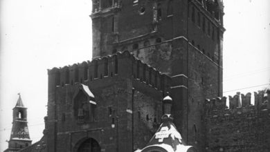 Photo of Московский Кремль после артиллерийского обстрела 1917 года: фотокнига